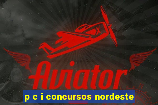 p c i concursos nordeste